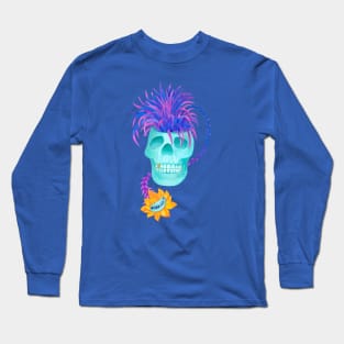 Succulent Skull Long Sleeve T-Shirt